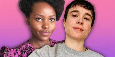 Lupita Nyong&rsquo;o e Elliot Page se tornaram alvo de &oacute;dio por fazer parte do elenco de 'A Odisseia' Foto: Fotomontagem: Sala de TV