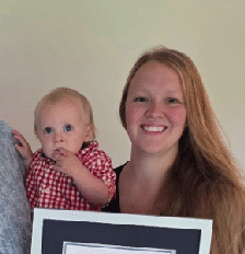 Nascimento de Arthur Bell, em 14 de setembro de 2025, fez família superar marca de quatro gerações e entrar para o Guinness World Records Foto: Reprodução/KMTV